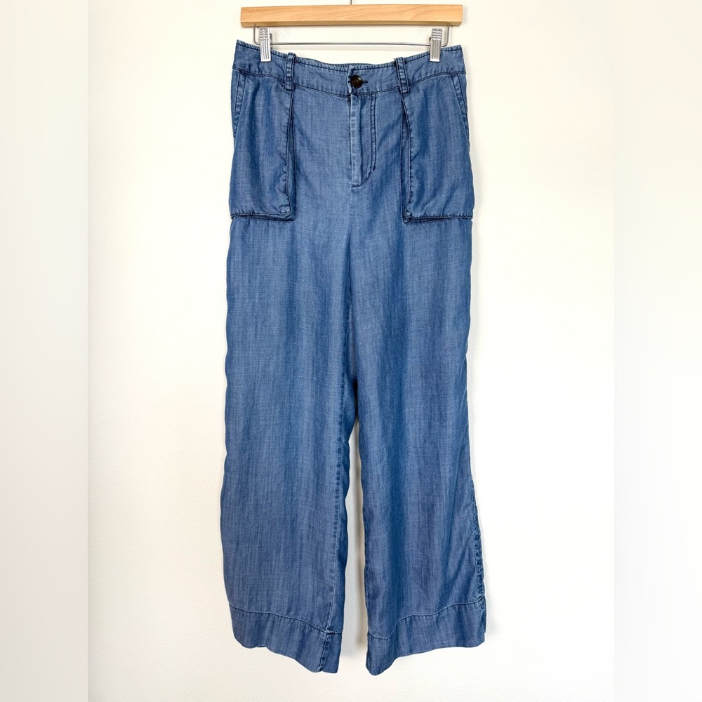 Current Air Light Blue Wide Leg Pants